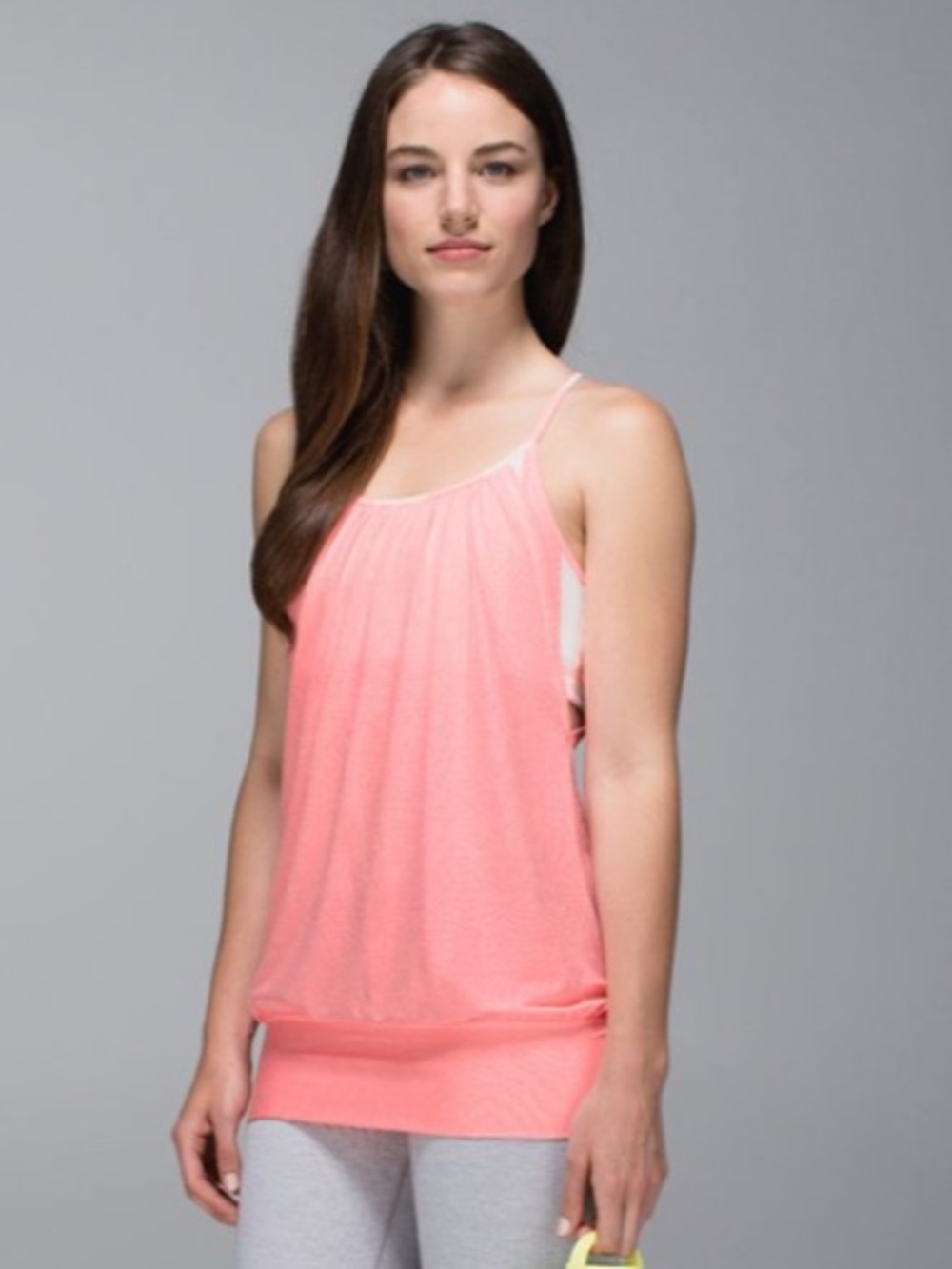 Lululemon - No Limits Tank in Bleached Coral